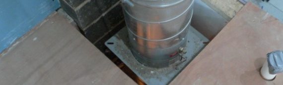 Safety matters…this fire damper was not supported or fire sealed
