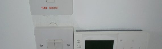 Poorly Installed Central Heating Controller and Light Switch Identified